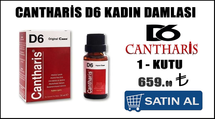 Cantharis d6 cinsel istek artırıcı damla