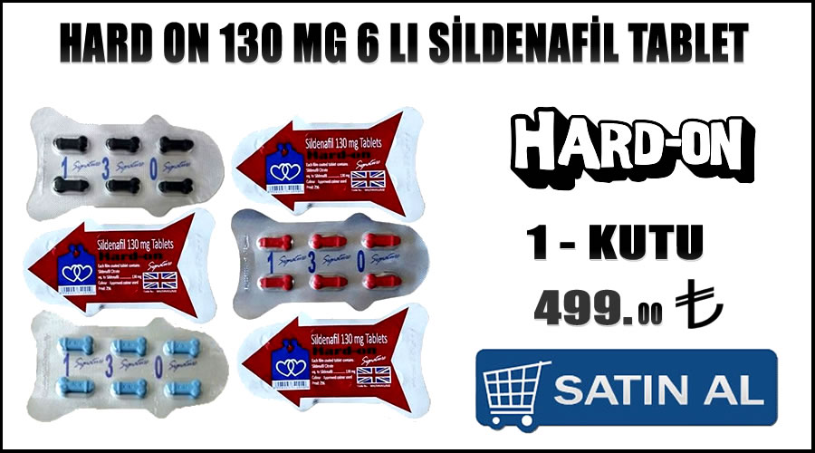 Hard-on 130 mg hap yan etkileri