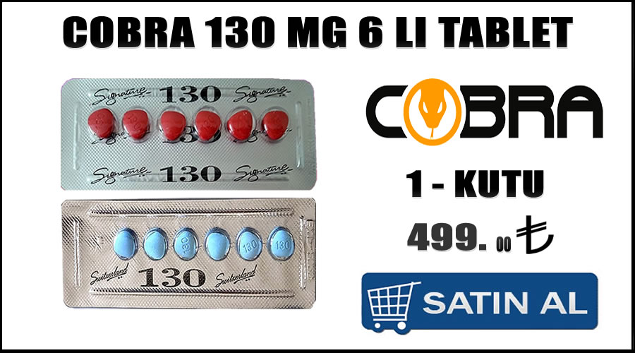 Cobra 130 mg performans istek haplarının etkisi